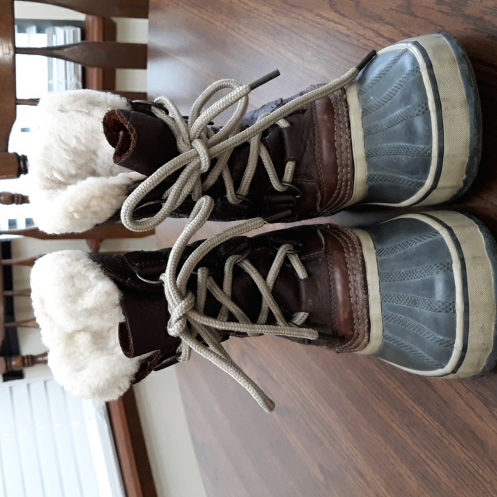 Sorel Duck Boots Leather